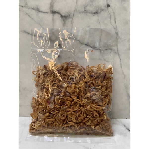 

Bawang Goreng Asli Tanpa Tepung