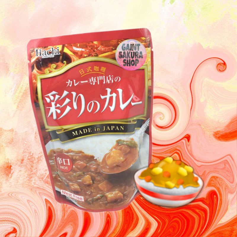 Hachi Irodori Curry Hot / bumbu impor / bumbu masak jepang / kari jepang / makanan jepang