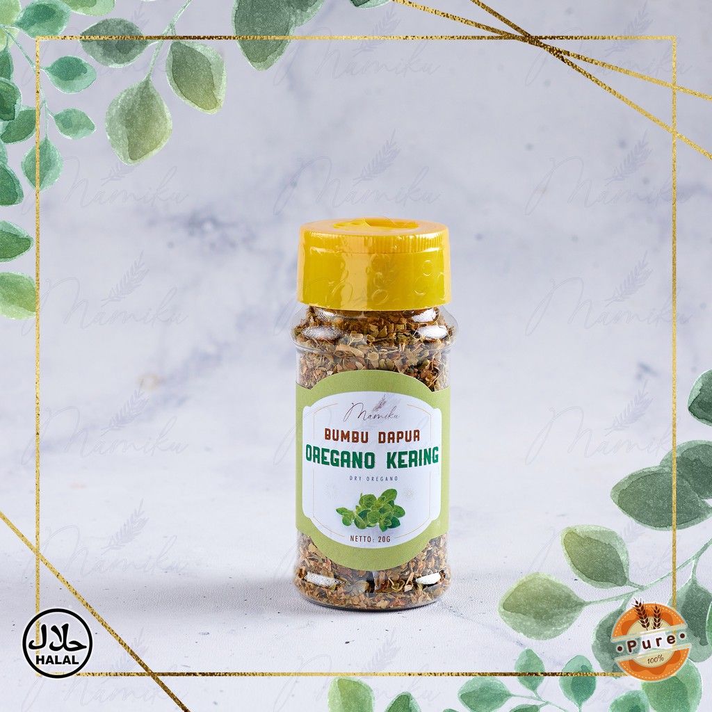 

Mamiku OREGANO KERING/DRY OREGANO Bumbu Dapur netto 20gr
