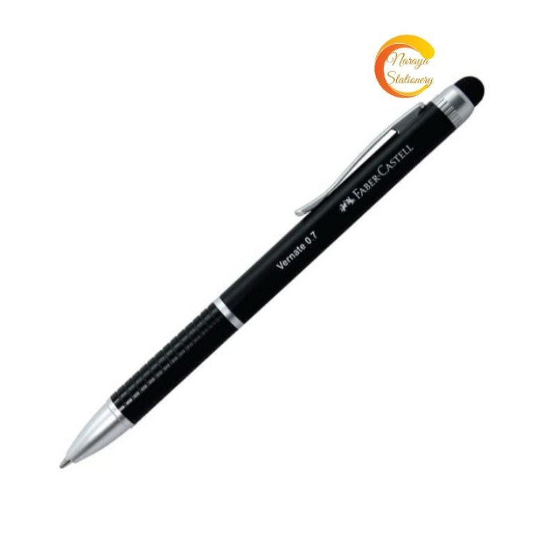 

Stylus Pen Vernate Faber-Castell Black Barrel 0.7 mm ( Black-Blue Ink )