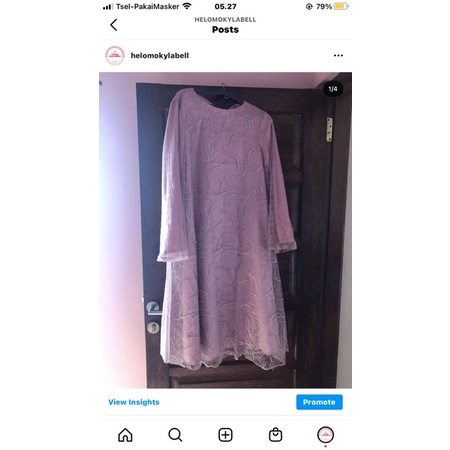 tunic tunik broklat cantik poll ukuran M