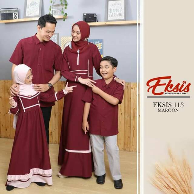 EKSIS 113 MAROON | GISSEL 232 MAROON | KASEO 83 MAROON | SARIMBIT ETHICA TERBARU | SARIMBIT SYAR'I