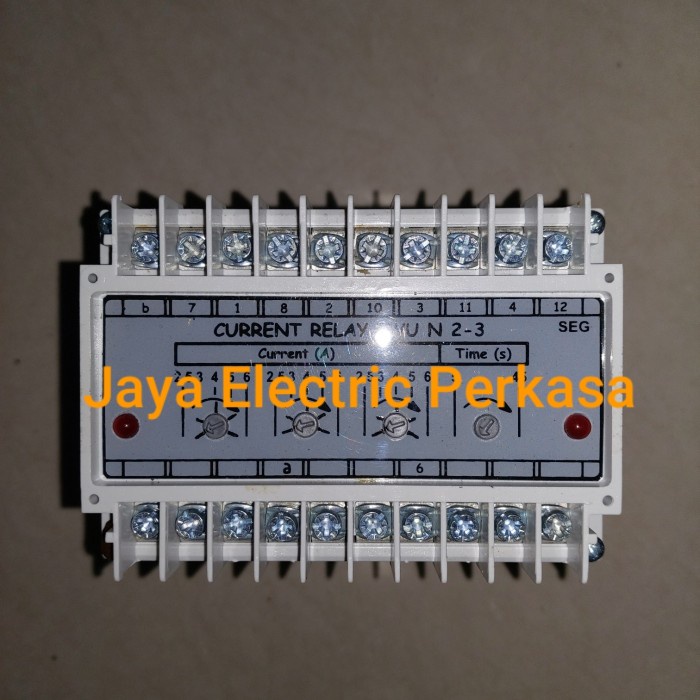 SEG Current Relay IWU N 2-3 Over Current relay 3 phase IWUN 2 -3