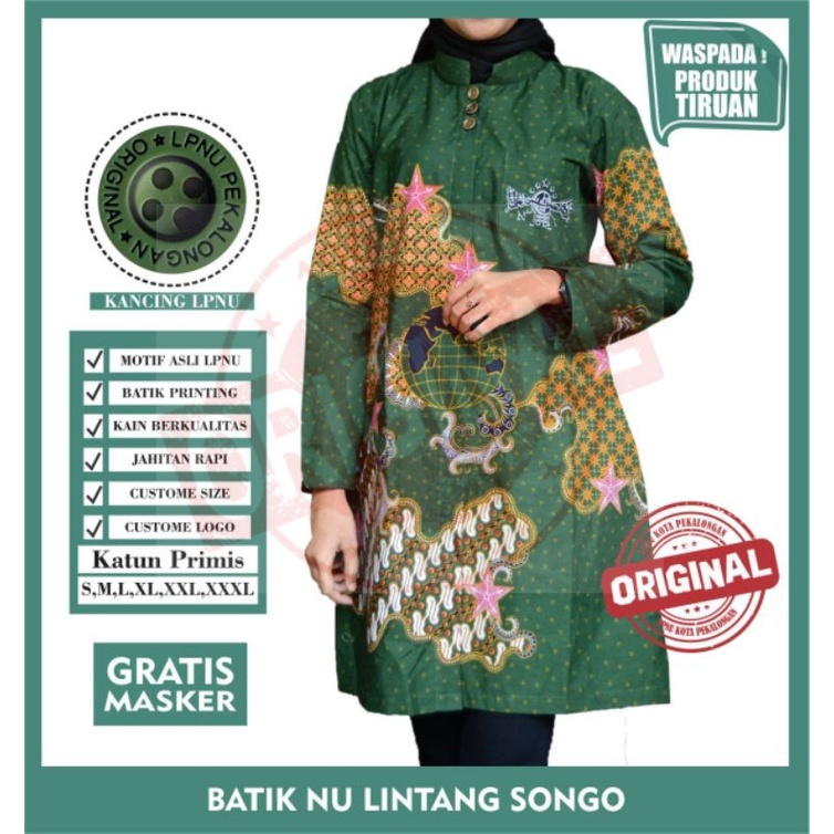 Blus nu lintang songo blus wanita nu lintang songo batik wanita original
