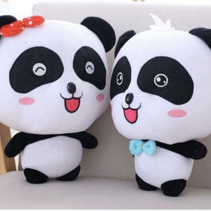 Boneka baby bus panda original