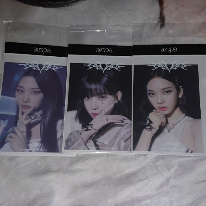 PHOTOCARD POSTCARD AESPA WINTER HOLO SAVAGE PC