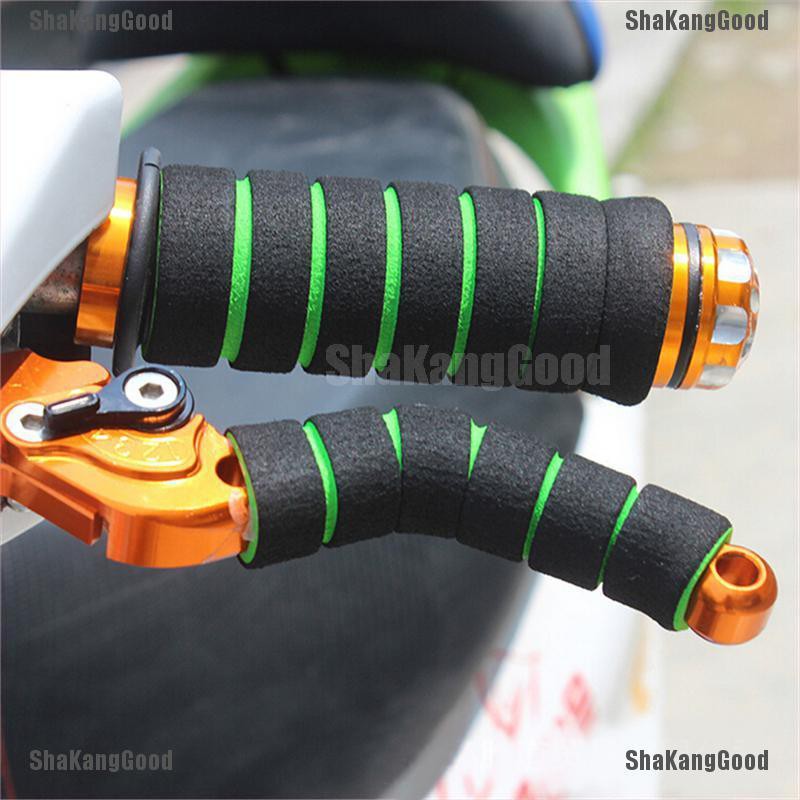 Fad ShaKang 2 Pasang Grip Stang Sepeda / Motor + Tuas Rem / Kopling Lembut