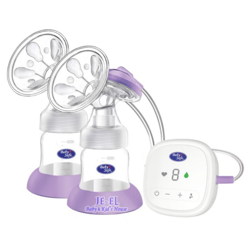 Baby Safe Electric Breast Pump Double Pompa Asi Elektrik BPE02
