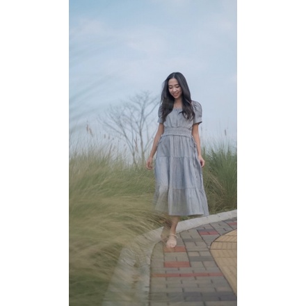 Maven Leika Dress in Dim Grey