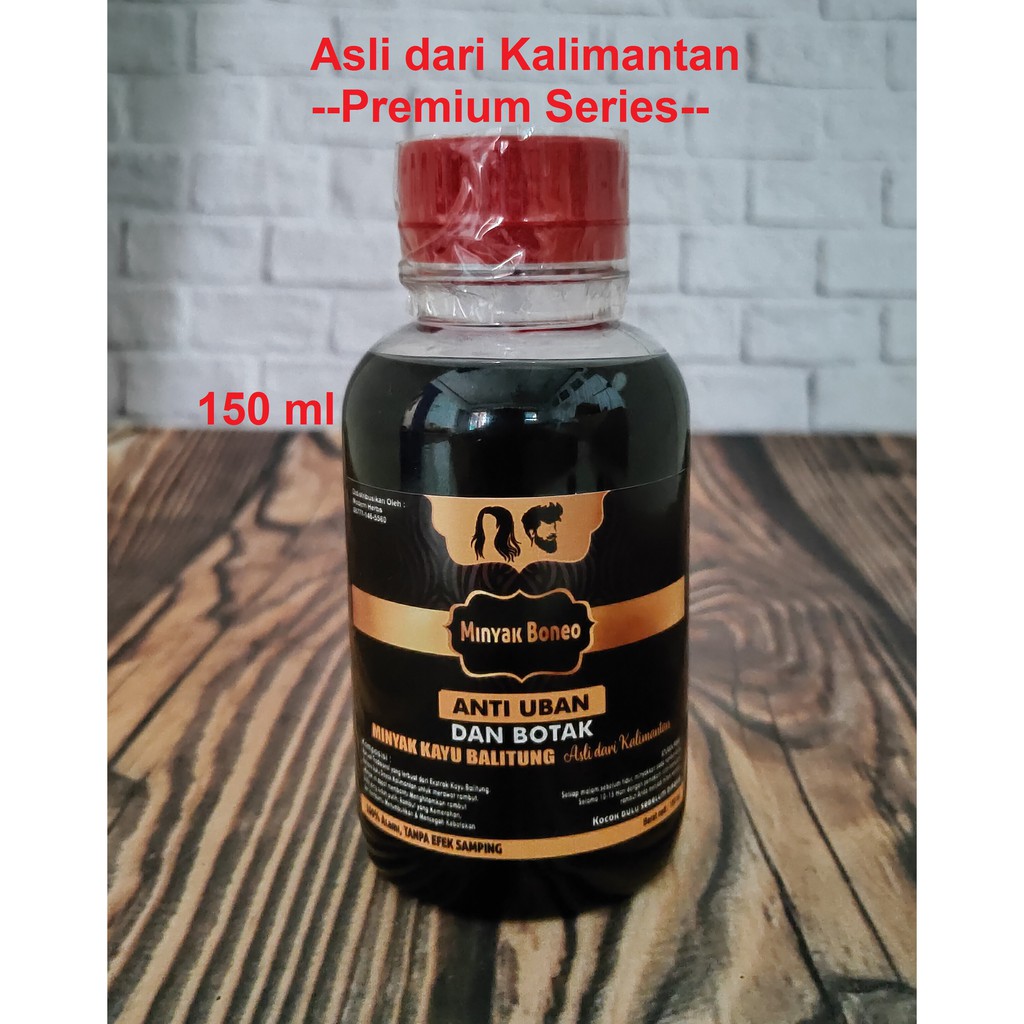 Minyak Borneo Kayu Balitung - Anti uban Penghitam dan Penumbuh Rambut