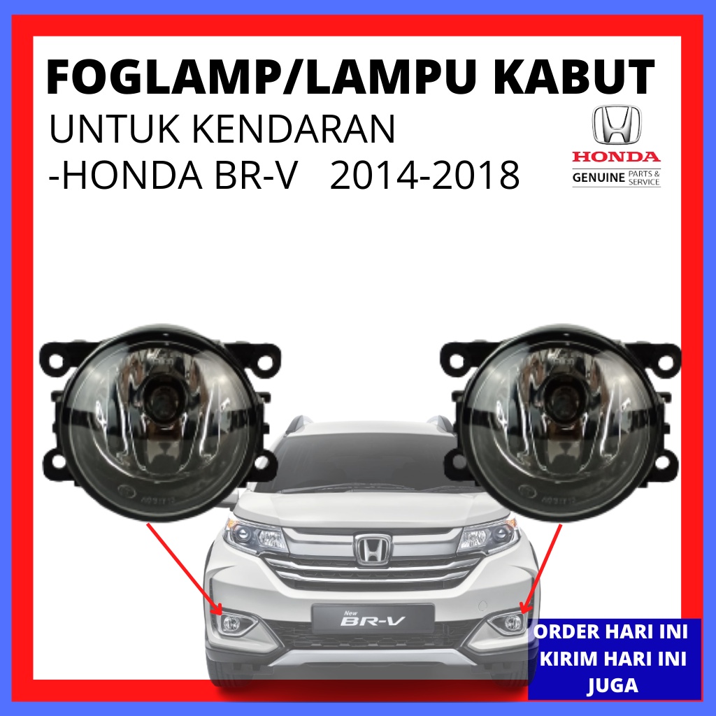 Foglamp Fog lamp Honda BRV/ Foglamp mobil BRV/ lampu kabut honda BRV/lampu bemper depan honda BRV