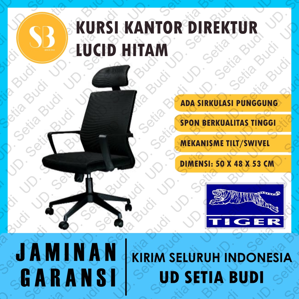 Kursi Kantor Direktur Tiger Lucid