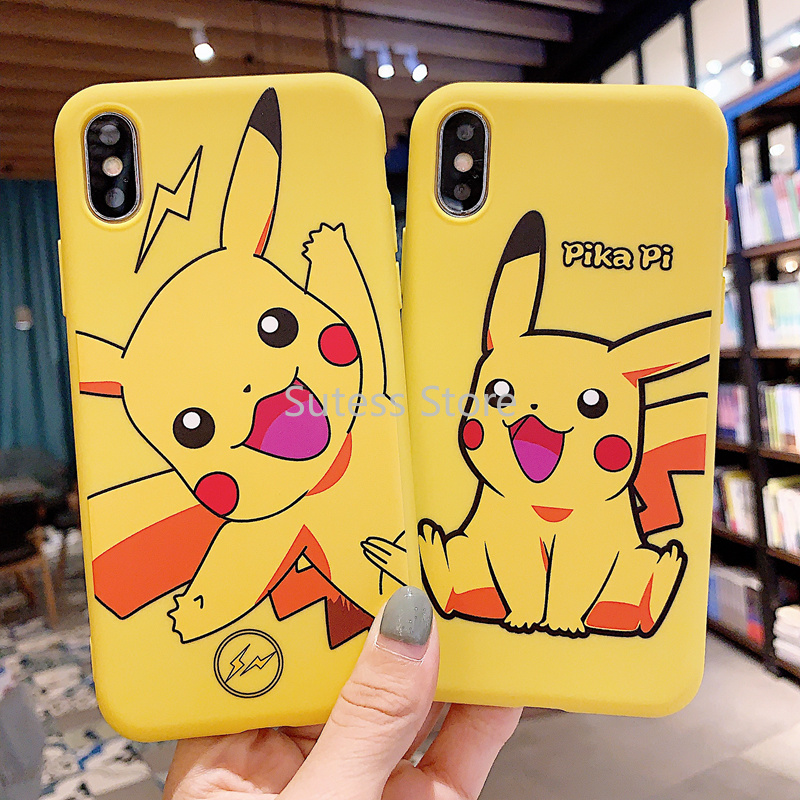 Soft Case Desain Kartun Warna Kuning Untuk Iphone 11 Pro Max 6 6s 7 8 Plus X Xs Max Xr Shopee Indonesia
