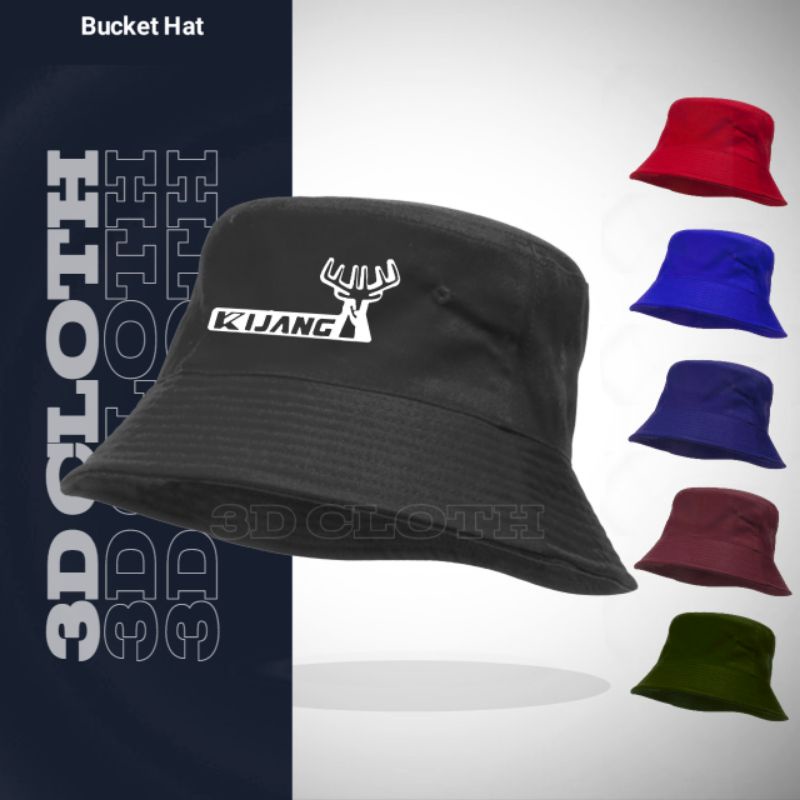 Topi Toyota Kijang Bucket / Bucket Hat Pria Wanita Dewasa Logo Kijang Toyota