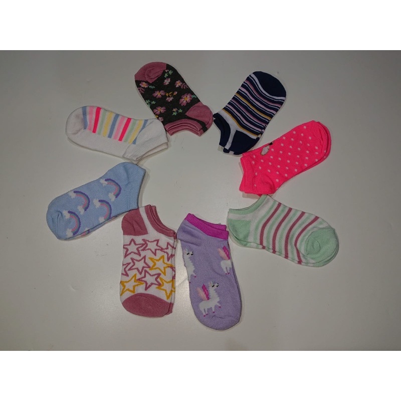 COD Kaos Kaki Anak Fashion Children Socks Lucu Motif Garis Warna Warni Murah Berkualitas