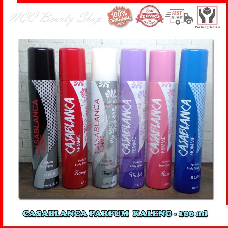 * NCC * Casablanca Parfum Femme Spray Kemasan Kaleng - Netto 100 ml