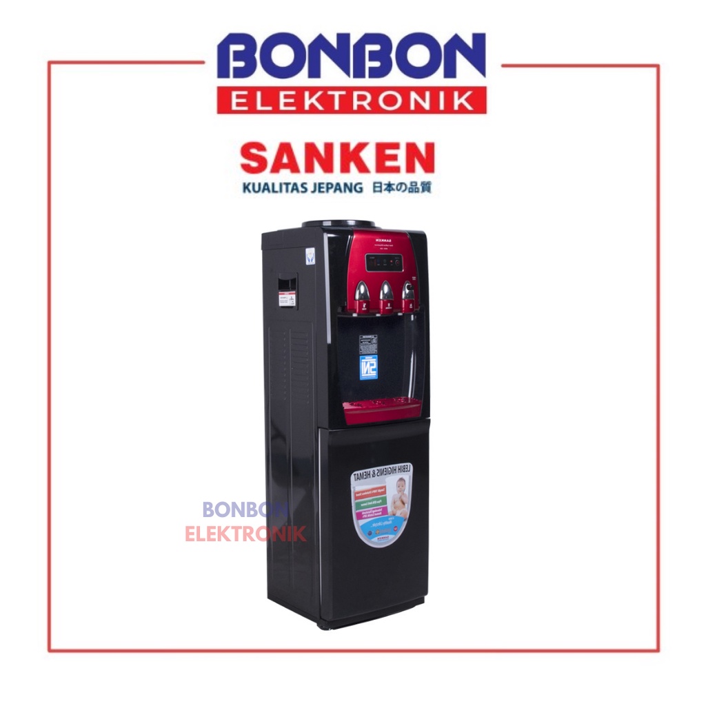 [GOSEND/GRAB] Sanken Dispenser Duo Galon HWDZ78IC / HWD-Z78IC / HWD Z78 IC