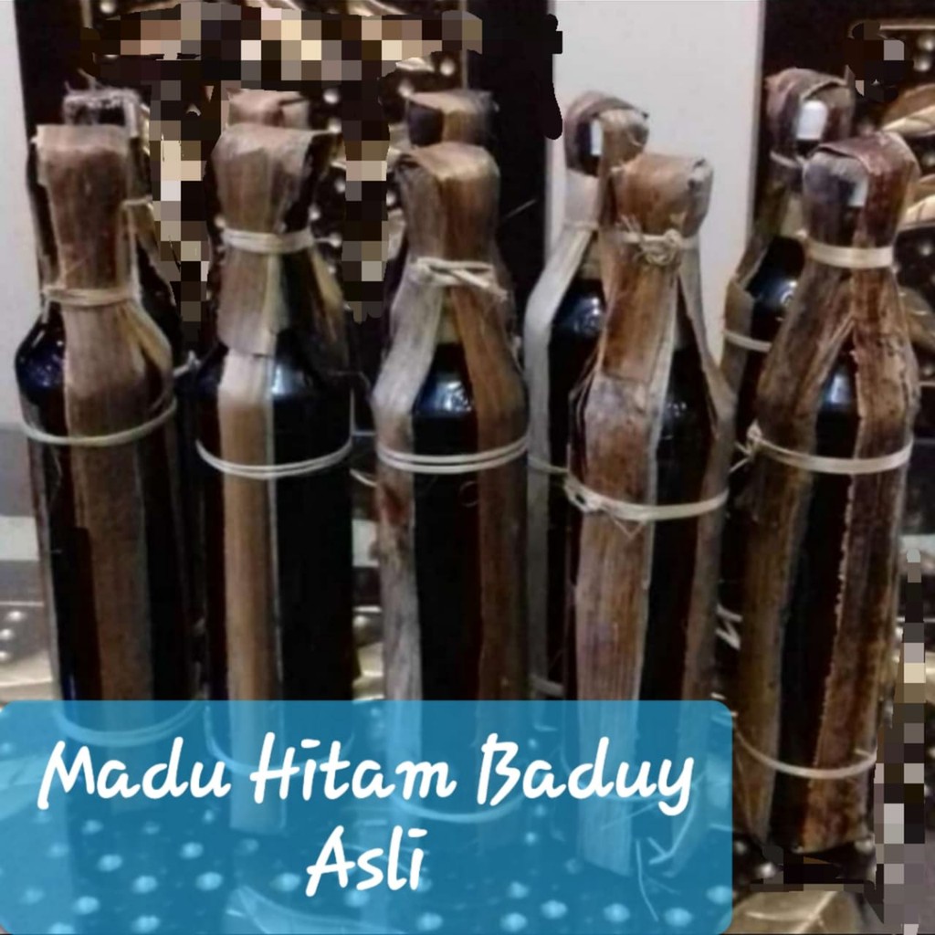 

Madu Hitam Baduy (450 mℓ, ukuran besar)