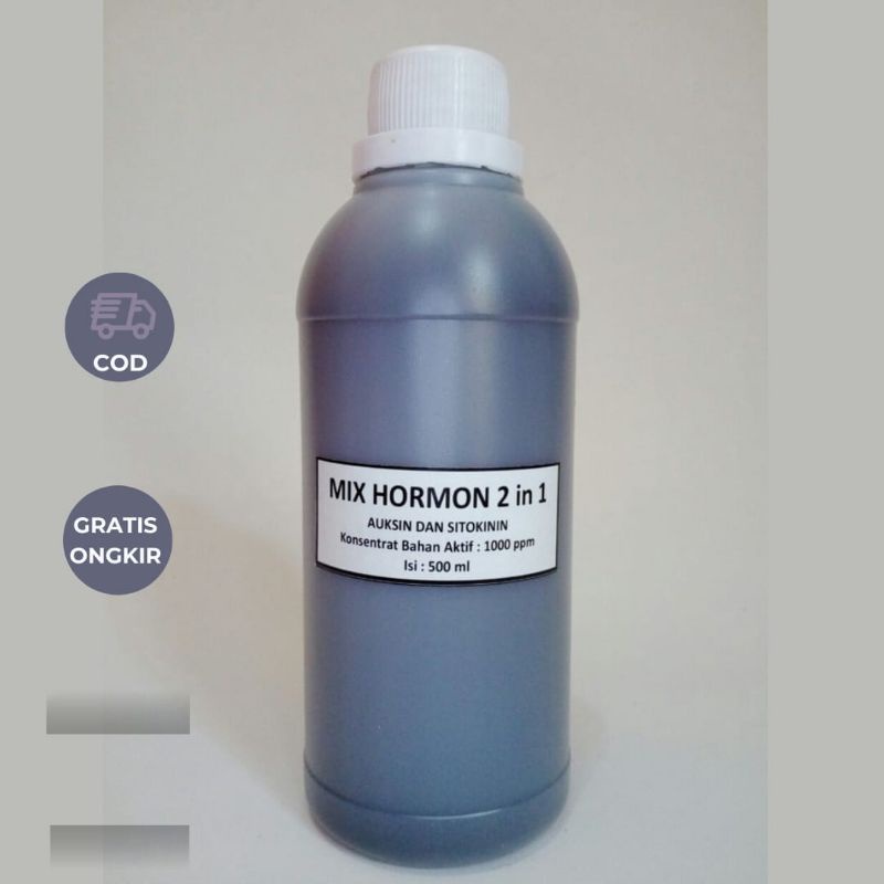 zpt hormon mix dalam satu kemasan ada giberilin auksin sitokinin murni 1000ppm (500ml)