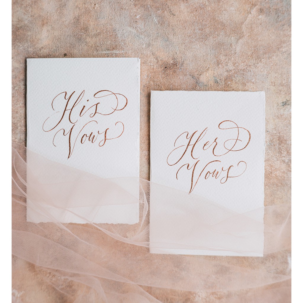 

H3T Simple Wedding Vow (Cover Only) 2 Pcs