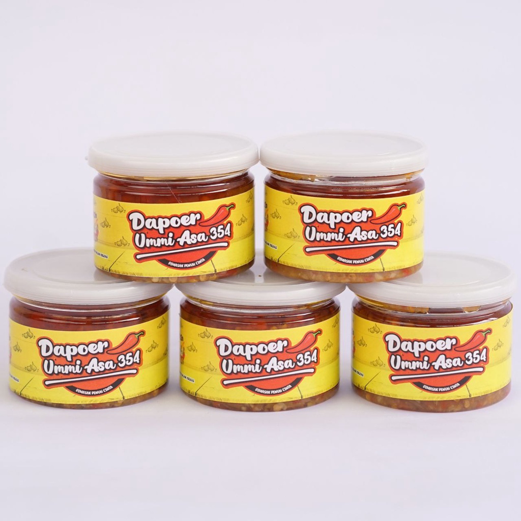 

PAKET HEMAT SAMBAL BAWANG ISI 5 BOTOL - Dapoer Ummi Asa 354 / Sambel Asa