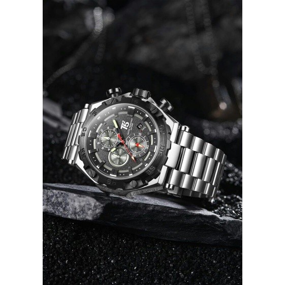 Jam Tangan Pria T5 H3847 T5 H 3847 original garansi rantai Chronograph