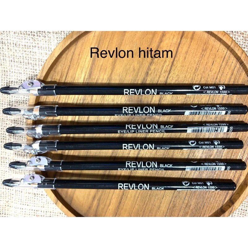 12 PCS PENSIL ALIS REVLON [ HITAM ]