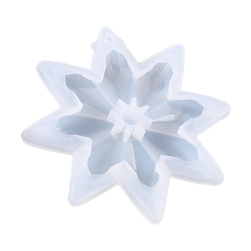 Siy Cetakan Resin Bentuk Snowflake Bahan Silikon Untuk Kerajinan Tangan Diy