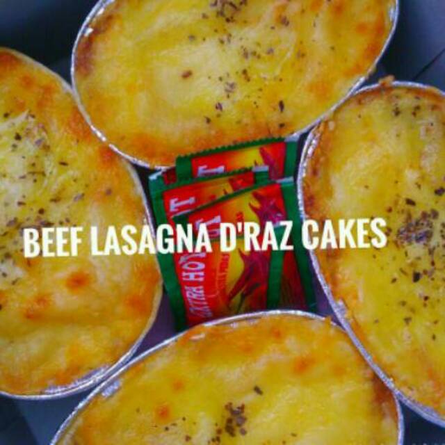 

Beef Lasagna Draz Cakes