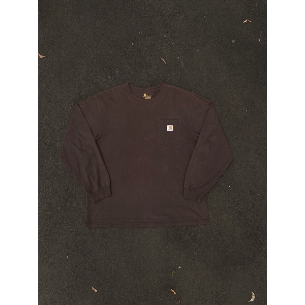 Carhatt pocket tees long sleeve travis