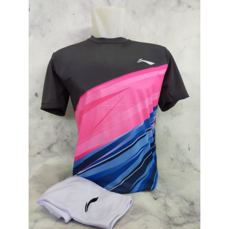 BAJU BADMINTON DEWASA/ SETELAN BADMINTON L151/ BULUTANGKIS LINING