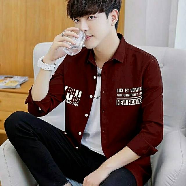 Kemeja Yeol Atasan Pria Kemeja Casual Pakaian Santai Shopee Indonesia Kemeja Yeol Atasan Pria Kemeja Casual Pakaian Santai Shopee Indonesia