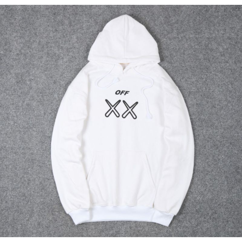 JAKET SWEATER HOODIE OFF X KAWS UNISEX PREMIUM QUALITY