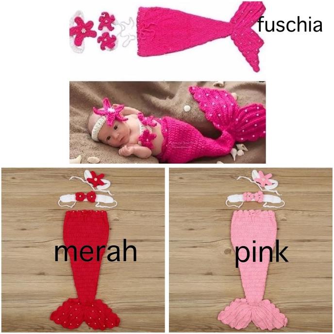 PROMO PAKAIAN BAYI PEREMPUAN // KOSTUM BAYI MERMAID BERKUALITAS