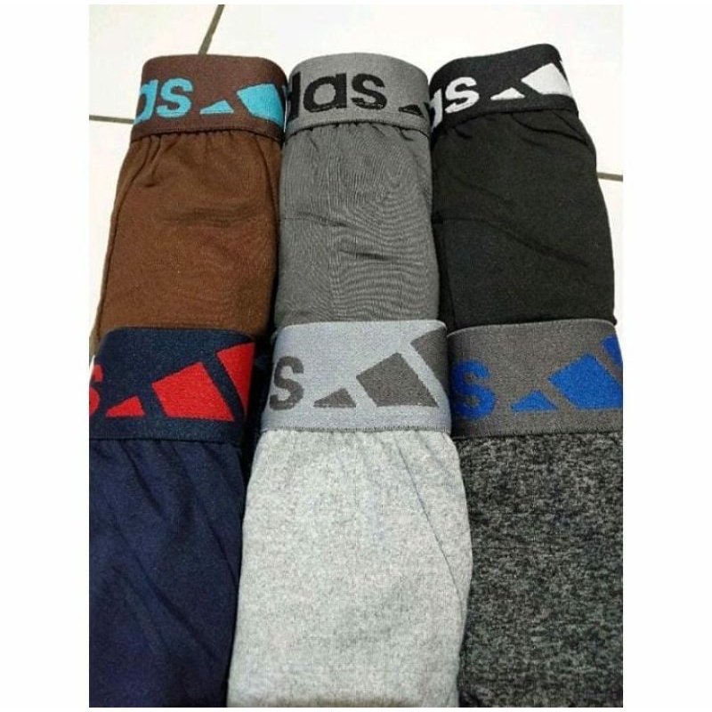 Emago - Celana Dalam Pria Adidas Celana Dalam sempak 1 Box Isi 3 Pcs