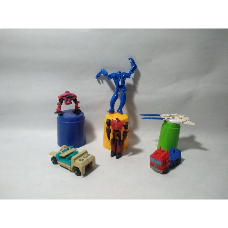 Robot Mobil Transformers Truck Truk Optimus Prime Battle UFO Alien Jeep Monster Space Ship Jadul Vin