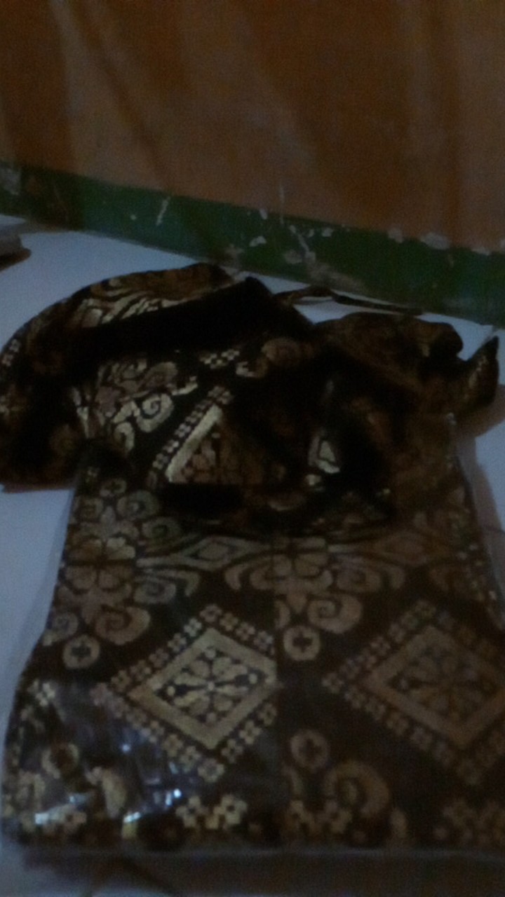 Batik Couple Keluarga - Couple Batik Indonesia Sarimbit Gamis Familly Set Hrb026 Batik Putra Hadi