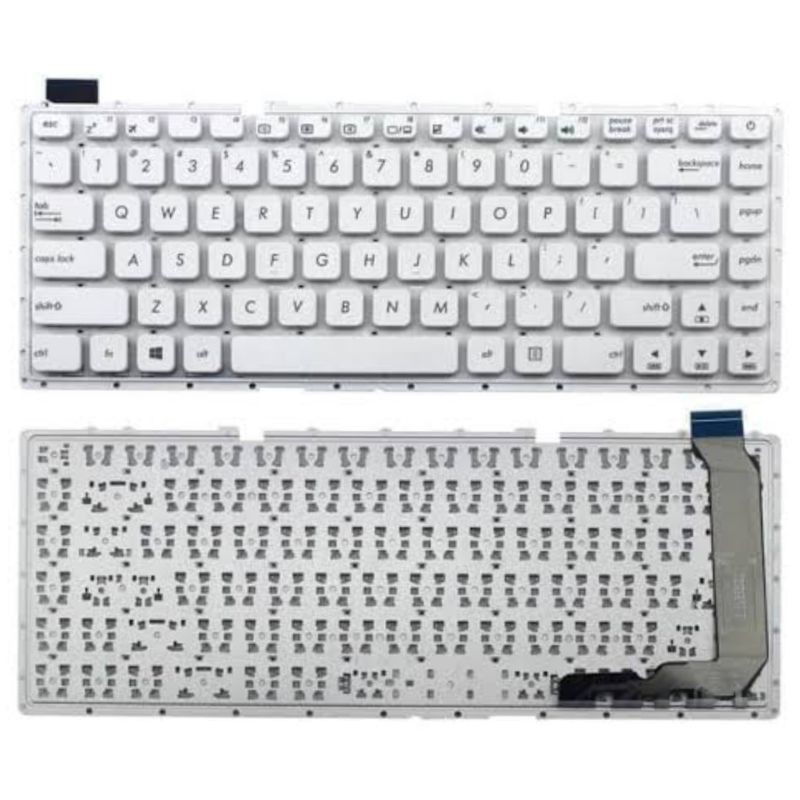 Keyboard Laptop Asus X441N X441M X441S X441U X441B X441UV X441 A441 X441 PUTIH