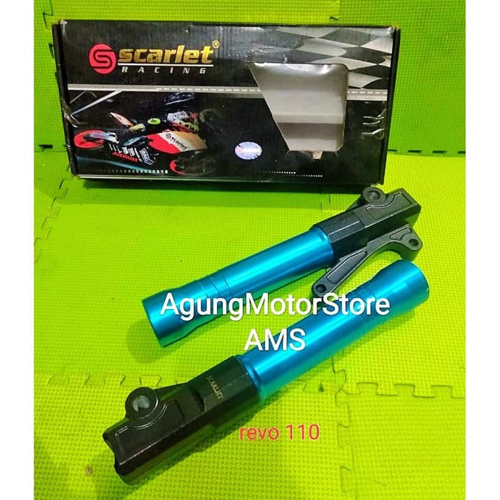 TABUNG SHOCK VARIASI HONDA REVO 110 merk SCARLET