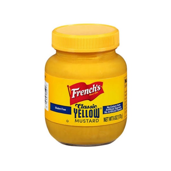 

CLASSIC YELLOW MUSTARD FRENCH'S GLUTEN FREE 170G