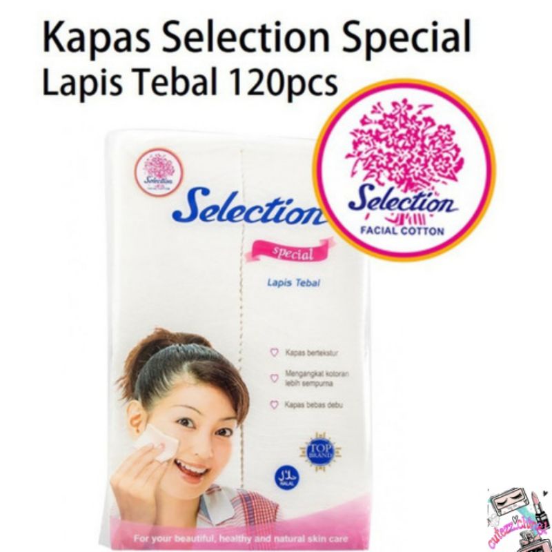 ☃Cutezz_Ching1☃Selection Kapas Special Lapis Tebal 120pcs