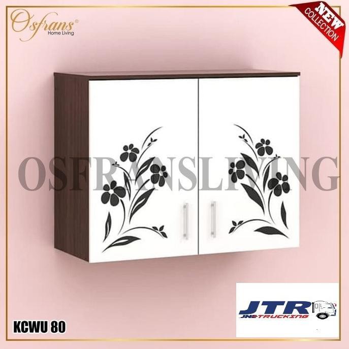 Lemari Dapur Kitchen Set 2 pintu Dahlia KCWU 80 - Jne Trucking (ART. 4757)
