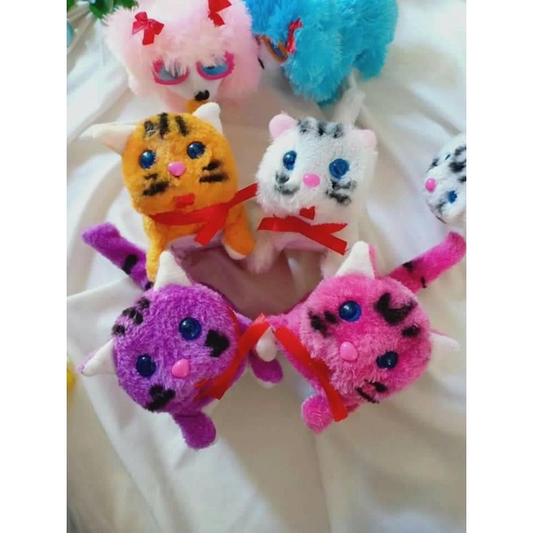 COD mainan boneka kucing nyala dan bisa jalan harga satuan