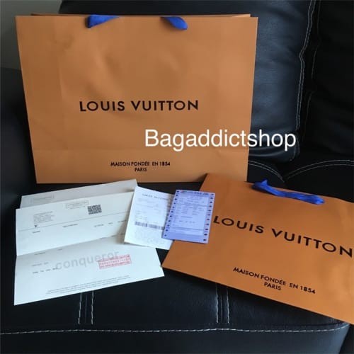 

(TERLARIS) BagAddict Jual Paperbag SET Louis Vuitton Large (Paperbag +Bill)