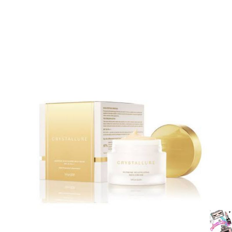 ☃Cutezz_Ching1☃Wardah Crystallure Supreme Activating Overnight Cream 50g