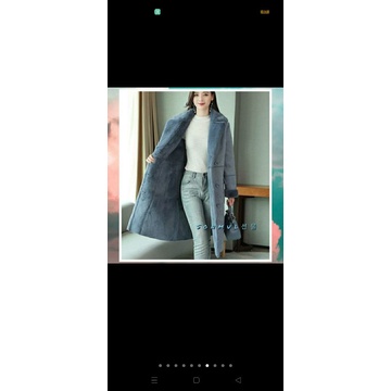 winter coat premium suede ''vivi'' jaket wanita