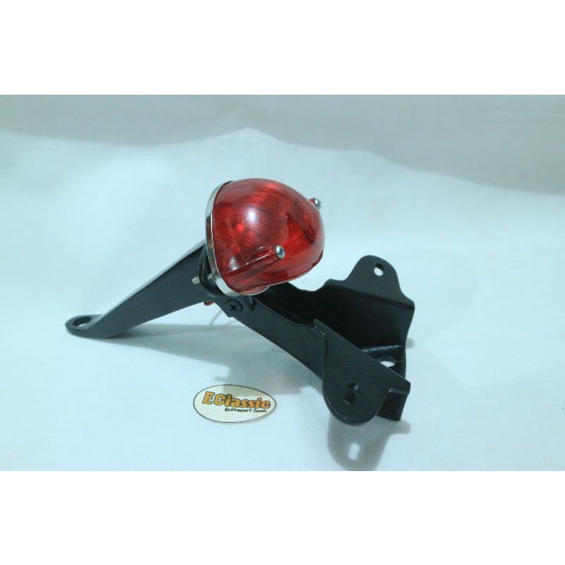 Stoplamp Triumph Classic Set Dudukan