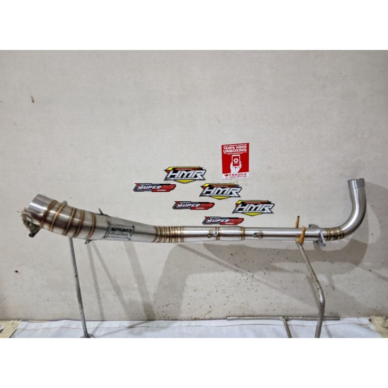 leher only supra125 kolong x tengah by HMR RACING EXHAUST
