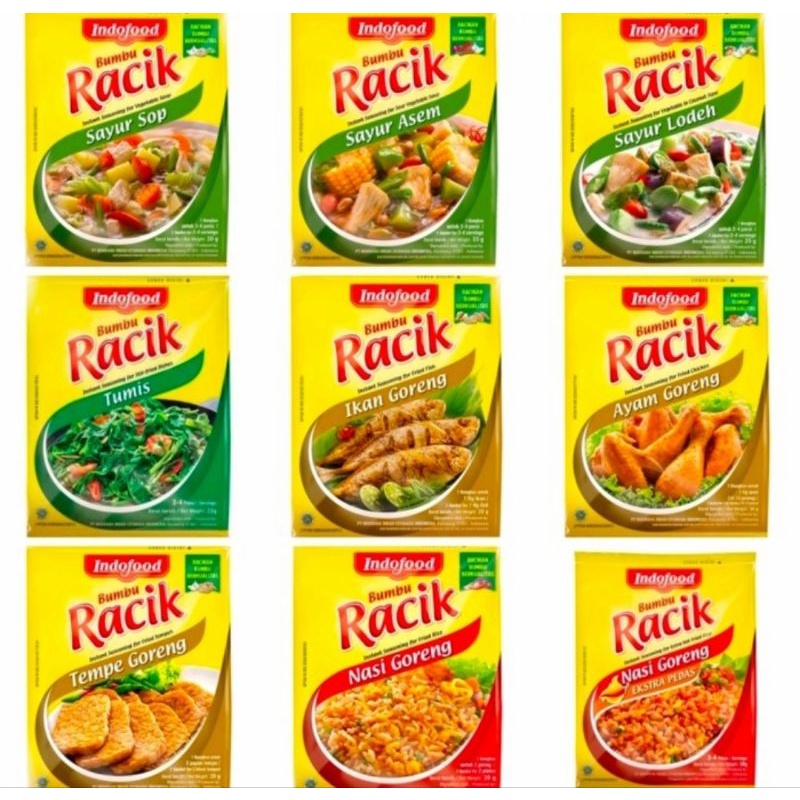 

Bumbu Racik Instan Indofood 20gr