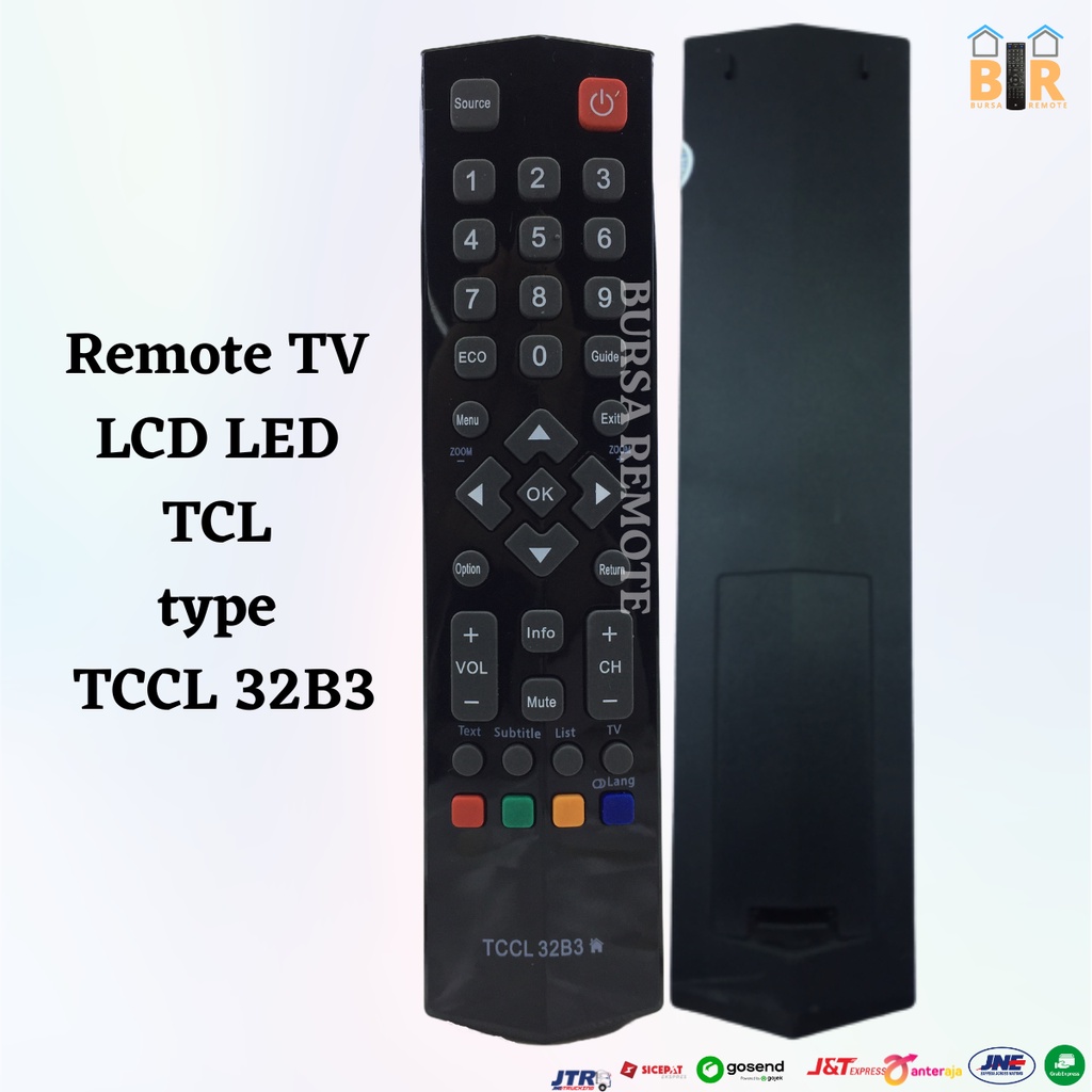 Remot / Remote TV TCL type TCCL 32B3 LCD LED tanpa setting